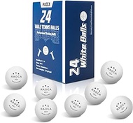 Raoca Ping Pong Balls 3-Star Table Tennis Balls, 40+ ABS Outdoor and Indoor Ping-Pong Balls for Training