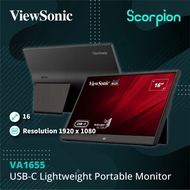 ViewSonic VA1655 16” USB-C Lightweight Portable Monitor