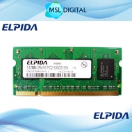 Elpida 512MB DDR2 RAM for Laptop PC2-5300 200-Pin SODIMM