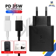 [KN ACC] CHARGER CASAN 35W TYPE C PD SUPER FAST CHARGING FOR SAMSUNG N10 N20 S22 S23 S24 ULTRA