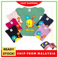 [READY STOCK] TSHIRT KANAK-KANAK TWEETY BIRD KAIN COTTON
