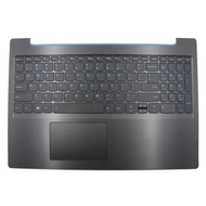M New Original US Keyboard for Lenovo Ideapad L340-15IRH Gaming with Blue Backlit Palmrest Topcase U