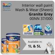 Dulux Interior Wall Paint - Granite Grey (00NN 37/000)  - 1L / 5L