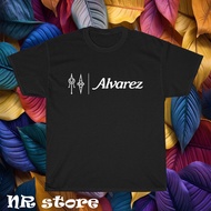 New Alvarez Guitar Logo Tshirt For Man