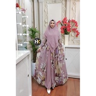 Ready Delisa Syari Series By Hk Dermawan Gamis Muslim Original