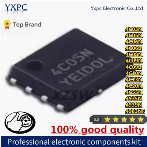 5pcs NTMFS4C20N NTMFS4C08NT1G 4C03N 4C05N 4C06N 4C06B 4C08N 4C09N 4C09B 4C10N 4C13N 4C20N 4C55N 4935