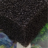 BIOFIL FILTER AND POND MEDIA BLACK FOAM 50 X 50 X 5 CM
