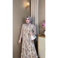 NAGITA CRINGKLE GAMIS WITH PLAIN CRINGKLE COMBINATION MOTIF