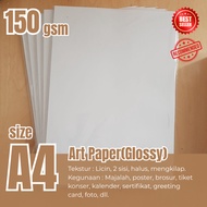 A4 150gsm Art Paper Brochure Paper