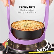 PATH Sling Steamer for 6 Qt/8 Qt for Pot Drain Rack Silicone Bakeware Lifter
