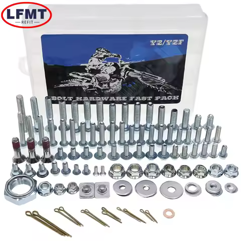 Motocross Hardware Bolt Full Plastics Fastener Kit For YAMAHA YZ WR YZ86 250 YZ450 250F 250FX 450F 4