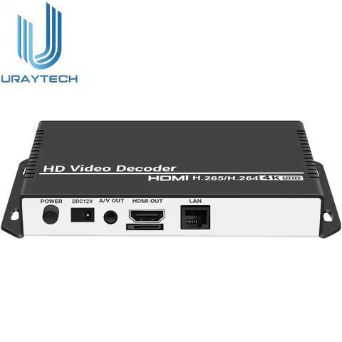 Best Price H.264 H.265 4K IP to HDMI Decoder IPTV Video Streaming Encoder Decoder H264 H265 Hardware