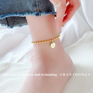 Original Anklet, Fashion Anklet, Ladies 18K Gold-Plated Titanium Alloy Anklet, 916 Gold Anklet