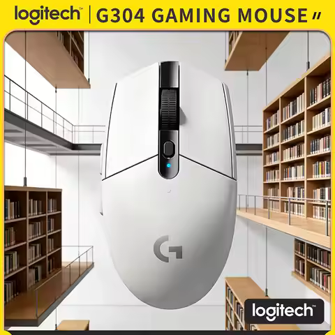 Logitech G304 Wireless Mouse LIGHTSPEED Tech 12000 DPI HERO Sensor 1ms Response 9-Month Battery Prog
