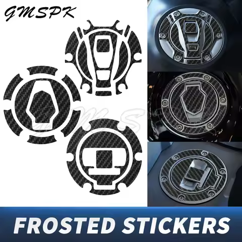 Carbon-Look Motorcycle Fuel Tank Cap Protector Sticker Fit for K1600GT R1250GS R1200GS ADV F850GS/75