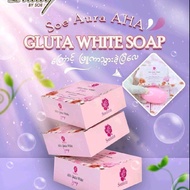 Soe Aura AHA Whitining Soap