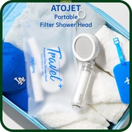 ATOJET 4th Gen Portable Filter Shower Head – Large Capacity Travel Shower Head - Made in Korea