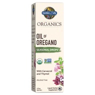Garden of Life Organics Oil of Oregano Seasonal Drops 1fl oz (30 mL) Liquid, Concentrated Plant Base