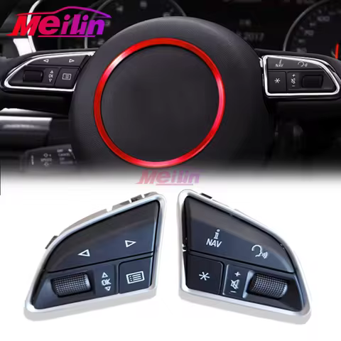 For Audi A1 A6 Avant C7 A7 2015-2018 Q3 2012-2018 RS steering wheel multifunction control switch but