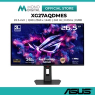 ASUS 26.5 Inch ROG Strix OLED XG27AQDMES 240Hz WQHD 2560x1440 0.03ms Gaming Monitor OLED Panel 99% D