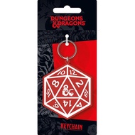 [DUNGEONS And DRAGONS] D20 Multi-Sided Dice Shape Key Ring/DUNGEONS & DRAGONS