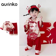 4-15Y Kids Cheongsam,,CNY Baby Girls Cheongsam Dress, Boy Hanfu,CNY Baby Girls Dress,Chinese New Yea