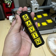Personalized Name Clicker Keychain 6-7 letters
