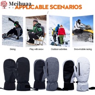 MEIHUAA Men Women Winter Glove Unisex Touch Screen Gloves Warm Hand Waterproof Thermal Thick Snow Gl