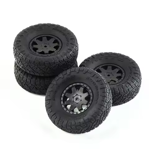 4Pcs Rubber Tire Wheel Tyre for Kyosho Mini-Z 4X4 Mini Z 4X4 RC Crawler Car Spare Parts Accessories