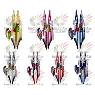 Yamaha F1ZR 1997 motorcycle body striping sticker