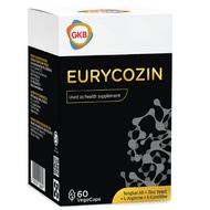 GKB EURYCOZIN 60 VEGECAPS / TONGKAT ALI + ZINC YEAST + L-ARGININE+ L-CARNITINE (exp: 12/2026)