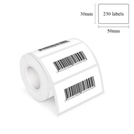 Thermal Barcode Label Sticker 40x30mm / 50 x 30 mm
