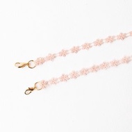 清炫才怡 口罩頸鍊 典雅蕾絲系列 01. Soft pink