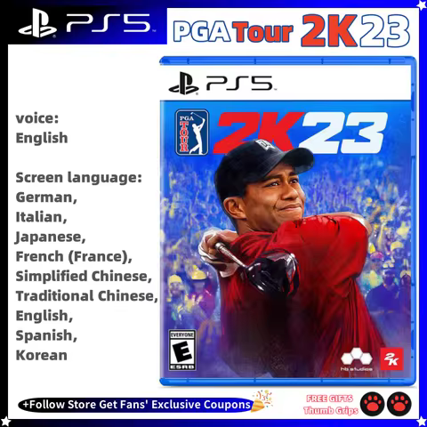 Playstatio5 PS5 Genuine NEW Game CD PGA Tour 2K23 Playstation5 Game Card Ps5 Games PGA Tour 2K23