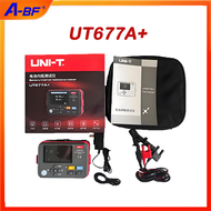 UT677A หน่วย + แบตเตอรี่มือถือเครื่องทดสอบความต้านทานภายในความต้านทานภายใน0.000mΩ ~ 3.000Ω แรงดันไฟฟ