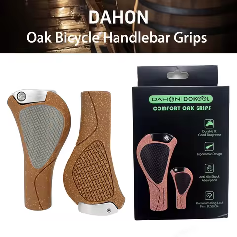 DAHON Bicycle Handlebar Grips Mountain Bike Folding Bike Oak Handlebar Grips Handle Grips d5 Bike Ac