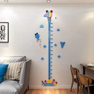 Height sticker Height sticker Cartoon 3d Three-Dimensional Wall sticker Children's Height Measuremen