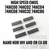 1pc SN74HC00N 74HC00 74HC02 74HC04 74HC08 74HC32 74HC86 Logic Gates 7400 7402 7404 7408 7432 7486