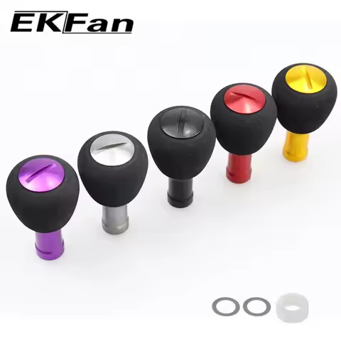 Ekfan EVA DIY Spinning Baitcasting Reel Parts Fishing Reel Knob 1pc/Packaging For DAI&SHI With Ultra