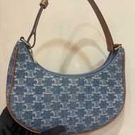 Celine 牛仔丹寧腋下包