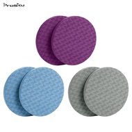 [Prasku] Yoga mats 2 pieces exercise gliders foam padding knee joint protectors for