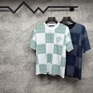 LV Tee 棋盤格格紋短袖上衣