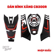 CB300R fuel tank sticker, CB300R fuel tank anti-slip, CB300R fuel tank sticker herringbone