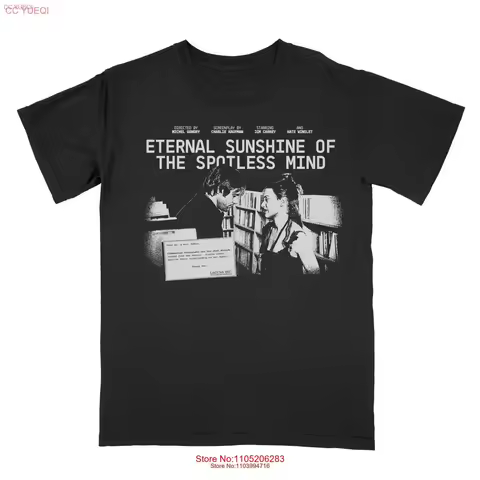 Eternal Sunshine of the Spotless Mind T Shirt Movie Merch Lover Cinephile ESOTSM A24 Streetwear Vint