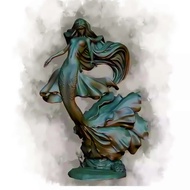 1/24 resin model GK, mermaid, unassembled and unpainted kit