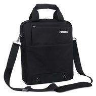 Hand Bag Men's Single Shoulder Bag Vertical Business Bag Crossbody Bag 17-inch Computer Bag Fashionable Waterproof Oxford Cloth Briefcase