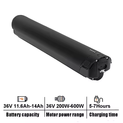 36V 11.6Ah 14Ah E-Bike Lithium Battery for F.lli Schiano Braver E-Wave E-Voke E-Fully E-Mercury E-Ju