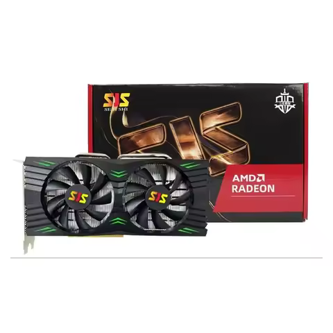 SJS RX 580 550 6600 5500 GT 730 GTX 1660 RTX 2060 Supper 3060M 3070 RX580 8GB placa de video AMD GPU