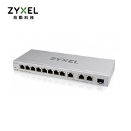 ZyXEL XGS1250-12 Switch 合勤簡易網管網路交換器