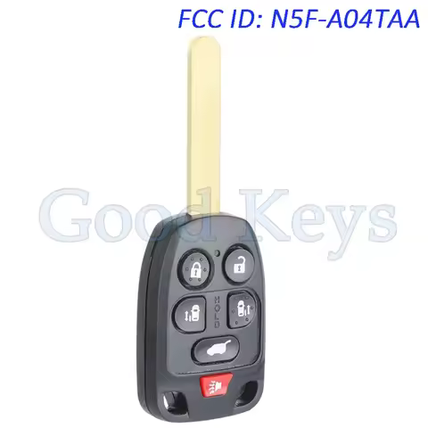 KEYECU N5F-A04TAA Remote Key Fob for Honda Odyssey 2011 2012 2013 2014 313.8MHz 3248A-A04TAA 6 Butto